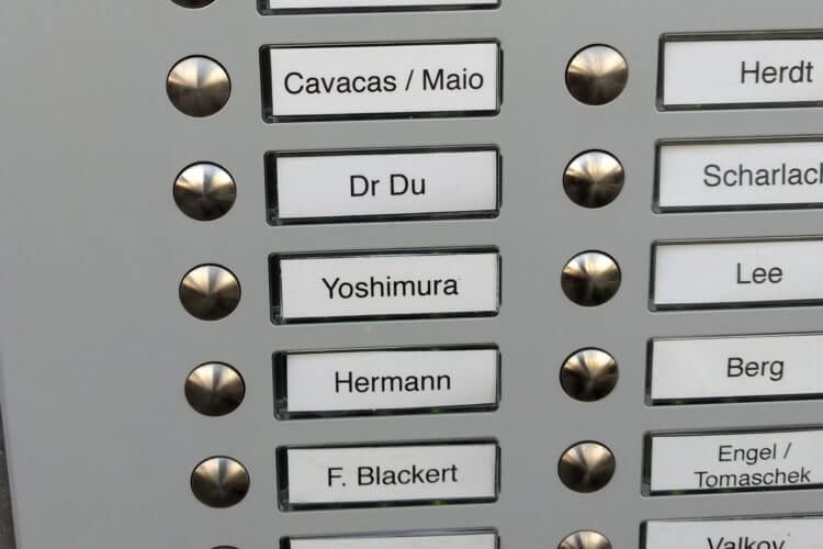 Na, wer wohnt denn da?